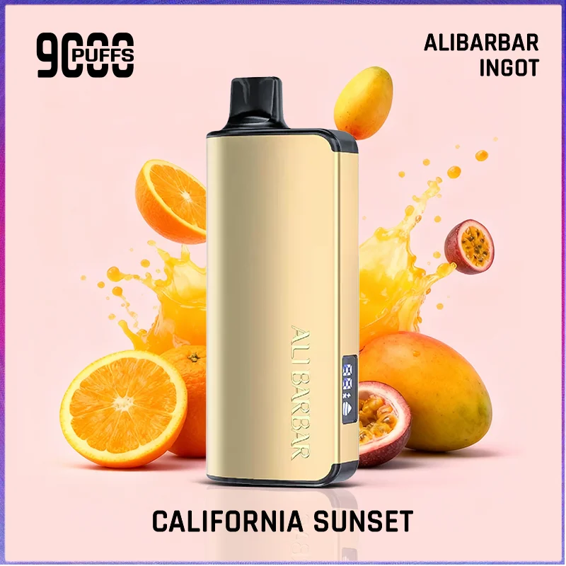 Alibarbar Ingot California Sunset (Fanta) Review: Is This 9000 Puff Vape Worth Buying in Australia?