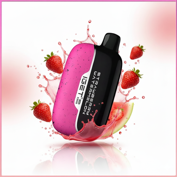 IGET MOON Strawberry Watermelon Ice 5000 Puffs Review: Australia's New "Splatter" King?