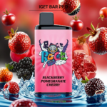 IGET Bar Pro Blackberry Pomegranate Cherry 10000 Puffs Review: Why It’s Australia’s Long-Lasting Favourite Choice