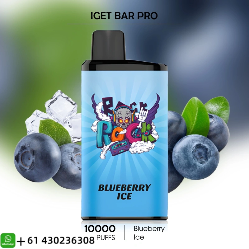 10000 Puff IGET Bar Pro Blueberry Ice Review – Ultimate Disposable Vape AU