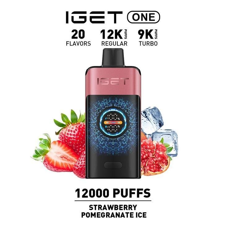What is IGET One Strawberry Pomegranate Ice 12000 Puffs? Full Review, Specs & Usage Guide (Australia 2026)