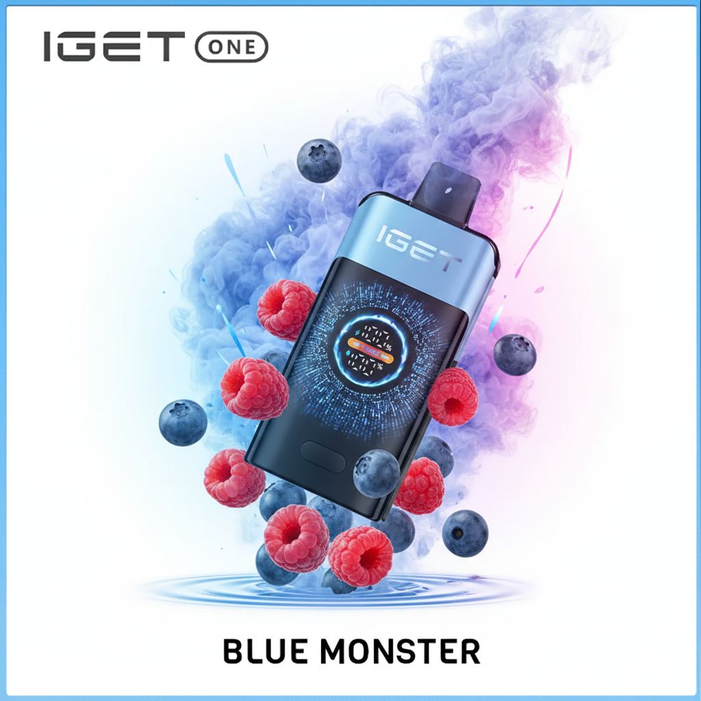 IGET One Blue Monster 12000 Puffs: The Ultimate Guide to the King of High-Capacity Vaping