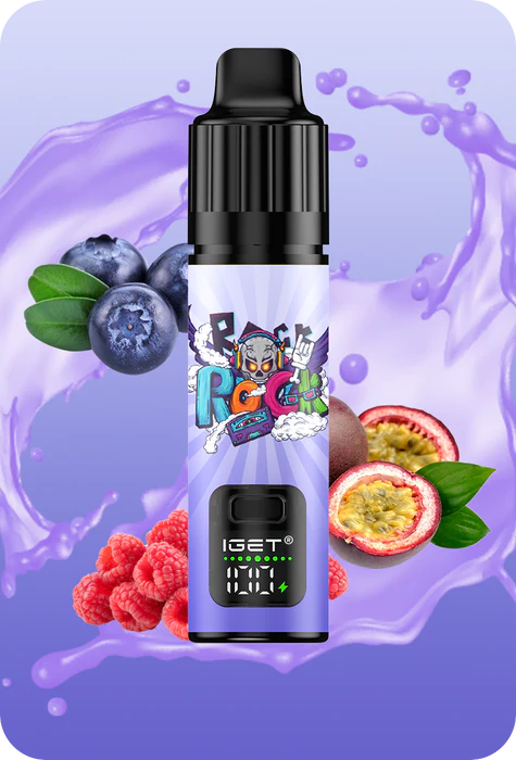 IGET Bar Plus S3 Kit Passion Fruit Blueberry Raspberry Flavours Review Australia
