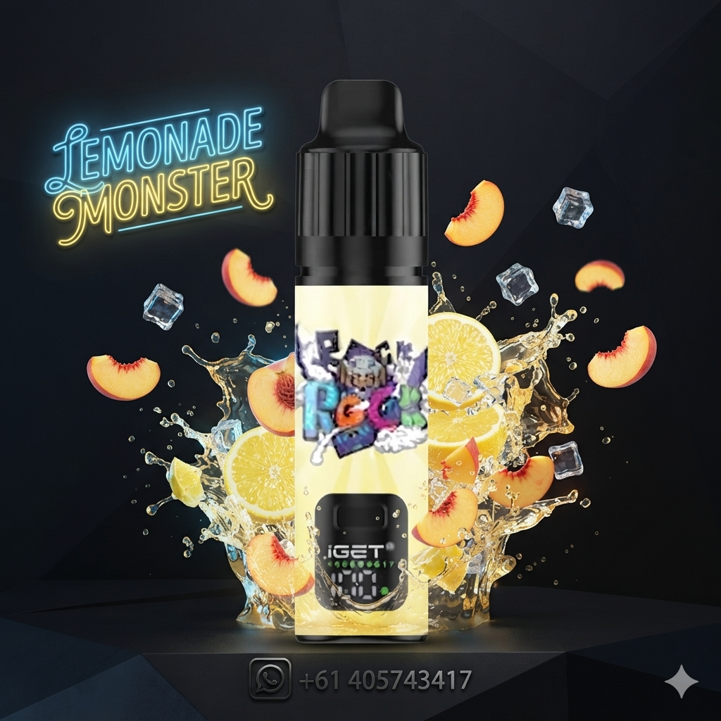 IGET Bar Plus S3 Kit LEMONADE MONSTER Review: The Ultimate Long-Lasting Vape Experience in Australia