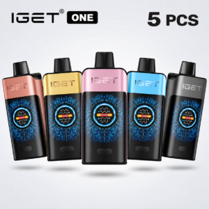 IGET One 12000 Puffs 5PCS Disposable Vape