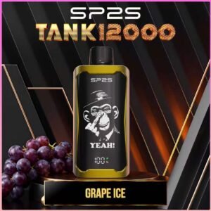 SP2S TANK 12000 Puffs Grape ice Disposable Vape