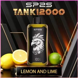SP2S TANK 12000 Puffs Lemon and lime Disposable Vape