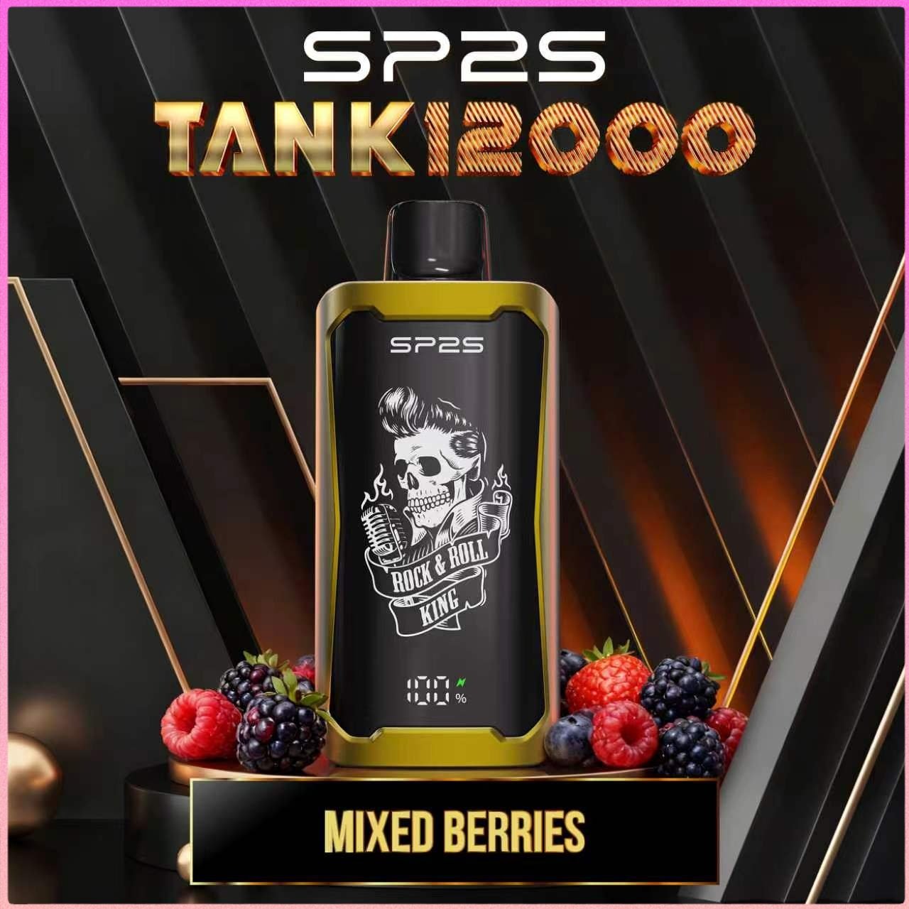 SP2S TANK 12000 Puffs Mixed berries Disposable Vape